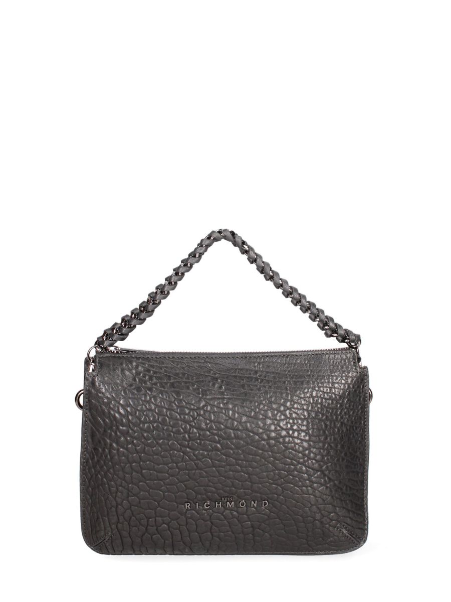Minimalistische Schultertasche aus Leder