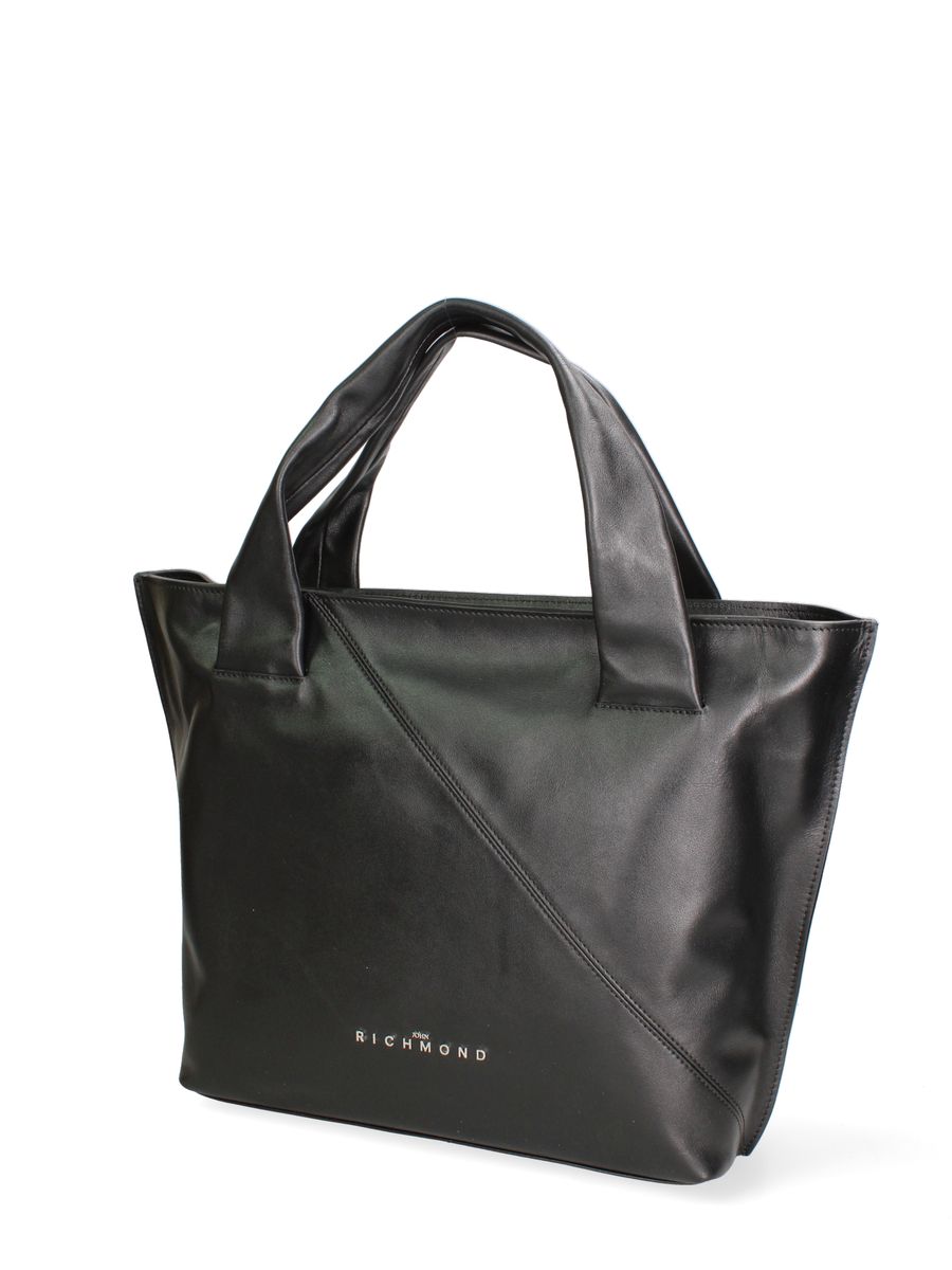 Minimalistische Leder-Hobo-Schultertasche