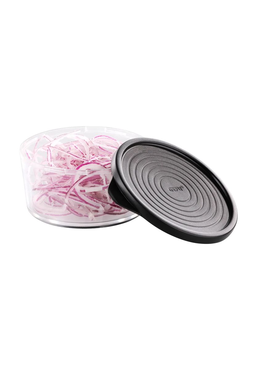 GEFU® Spiralschneider "Spiralfix", schwarz|transparent