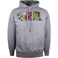 Marvel - Kapuzenpullover Logo für Herren (Grau)