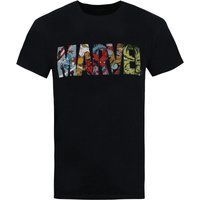 Marvel Comics Logo Herren T-Shirt