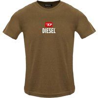 Grafik Baumwoll T-Shirt mit Logo