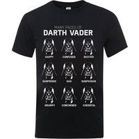 Star Wars Darth Vader Gesichter T-Shirt