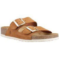 Hush Puppies Brixley Mule Wildleder Damen Tan Standard Sandalen