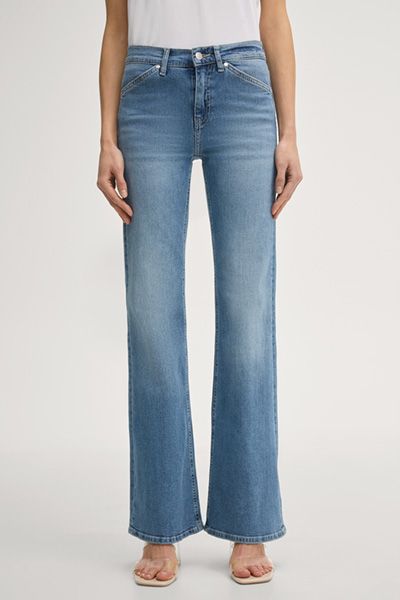 JOOP! Bootcut Jeans Elisha Hellblauer Denim Hohe Taille