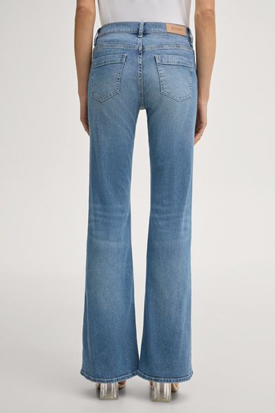 JOOP! Bootcut Jeans Elisha Hellblauer Denim Hohe Taille
