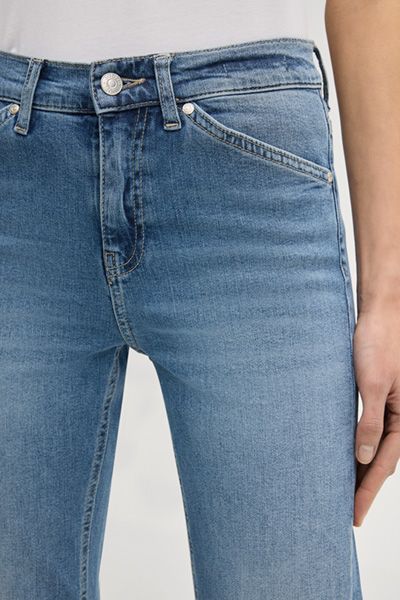 JOOP! Bootcut Jeans Elisha Hellblauer Denim Hohe Taille