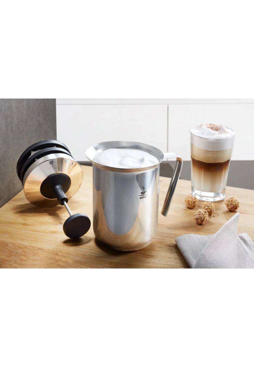 GEFU® Milchaufschäumer, 800 ml, silber