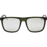 Hugo Boss - Rauch Polarisiert-Sonnenbrille für Herren/Damen Unisex (Schwarz/Dunkelgrün)