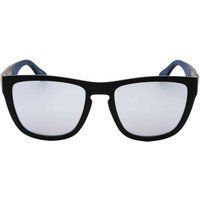Tommy Hilfiger - Matt-Sonnenbrille für Herren (Schwarz/Schwarz/Silber/Silber)