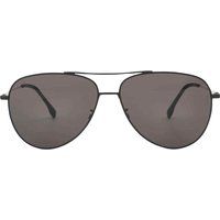 Hugo Boss - "1558 0I46 IR" Sonnenbrille für Herren (Schwarz/Golf Grün/Grau)