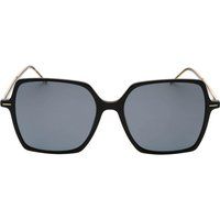 Hugo Boss - Quadratisch-Sonnenbrille für Herren (Schwarz/Gold/Grau)