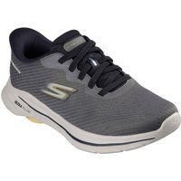 Skechers GO WALK 8 Pate Textil Herren Taupe Standard Sneaker