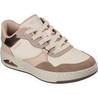 Skechers UNO CTL - Dezenter Schimmer Polyurethan Damen Taupe/Multi Standard Trainer