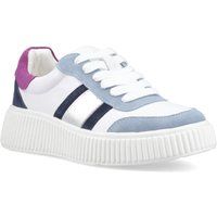 Hush Puppies Holly Wildleder Damen Silber Standard Sneaker