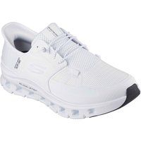 Skechers Glide-Step Pro Textil Herren Weiße Standard-Sneaker