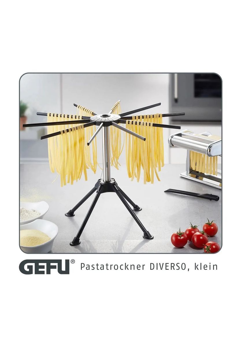 GEFU® Pastatrockner, schwarz|silber