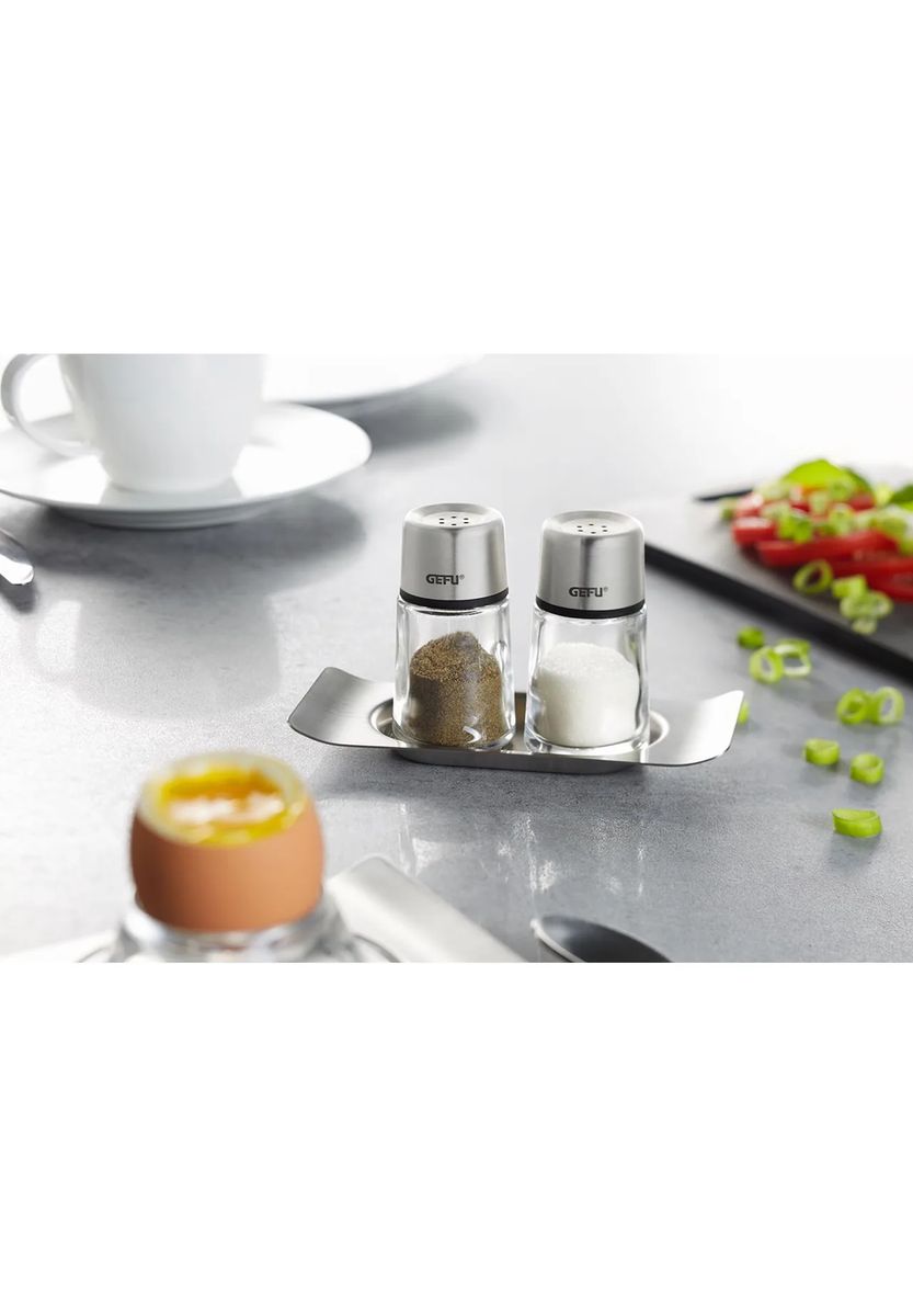 GEFU® Salz- und Pfefferstreuer, silber, 99