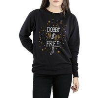 Harry Potter - "Dobby Is Free" Sweatshirt für Damen (Schwarz)