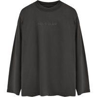 Herren Oversized Langarm T-Shirt