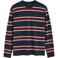Gestreiftes Langarm T-Shirt