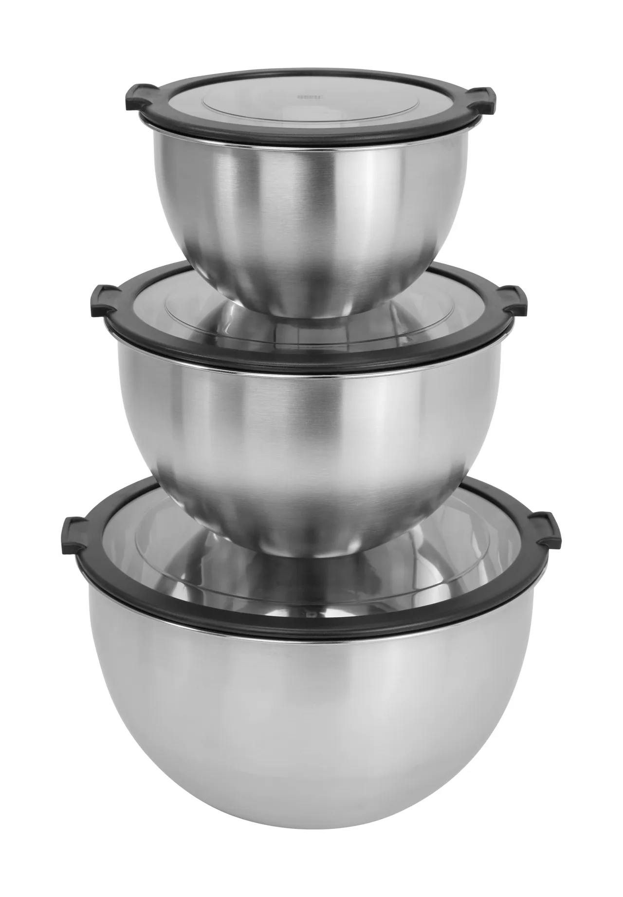 GEFU® Schüssel-Set "Mondi", 3-teilig, silber