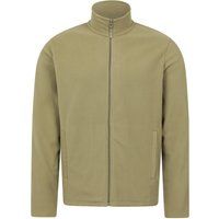 Mountain Warehouse - "Raso" Fleece-Oberteil für Herren, Durchgehender Reißverschluss (Grün)