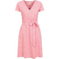 Wickel-Midikleid mit Blumenmuster