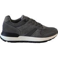 Lambretta - Herren/Damen Unisex Sneaker "Echo 2" (Schwarz/Holzkohle)