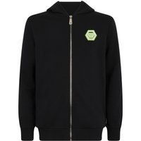Iconic Plein Kapuzen-Sweatjacke mit Reißverschluss