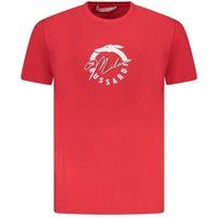 Lässiges T-Shirt mit Logo-Grafik
