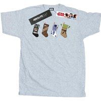 Star Wars Weihnachtsstrümpfe Grafik T-Shirt