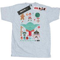Star Wars Weihnachtsstrümpfe Grafik T-Shirt