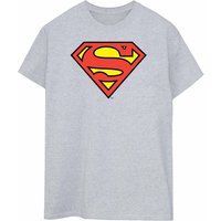 DC Comics - T-Shirt für Damen (Grau)