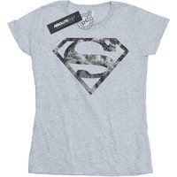 DC Comics - T-Shirt für Damen (Grau)