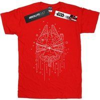 Star Wars - "Millennium Delivery" T-Shirt für Herren (Rot)