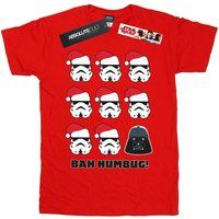 Star Wars - "Humbug" T-Shirt für Herren (Rot)