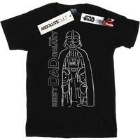 Star Wars Best Dad Galaxy T-Shirt
