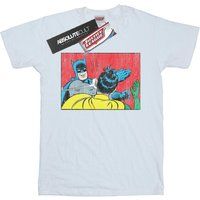 Batman Ohrfeigt Robin Grafik T-Shirt