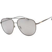 Hugo Boss - Matt-Sonnenbrille für Herren/Damen Unisex, Metall (Silber)