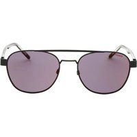 Hugo Boss - "HG 1196/S 003 AO" Sonnenbrille für Herren (Matt Schwarz/Rot)