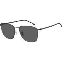 Hugo Boss - "BOSS1405FSK 0R80 M9" Polarisiert-Sonnenbrille für Herren (Dunkles Ruthenium/Grau)