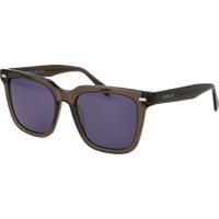 Sonnenbrille mit quadratischem Rahmen in Braun