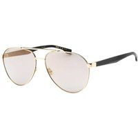 Hugo Boss - Unifarben-Sonnenbrille für Herren (Schwarz/Gold)