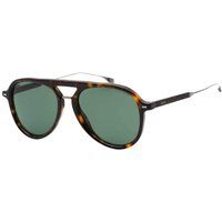 Hugo Boss - Pilotenjacke-Sonnenbrille für Herren, Titanium-Grau (Havannabraun)