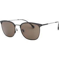 Hugo Boss - "1285/F/SK O6W" Sonnenbrille für Herren, Metall (Dunkles Ruthenium/Grau)