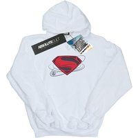 Superman Logo Grafik Hoodie Sweatshirt