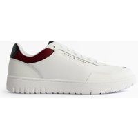 Low Profile Leder Court Sneakers