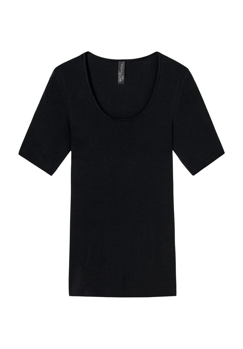 Klassisches Kurzarmshirt mit Rundhalsausschnitt