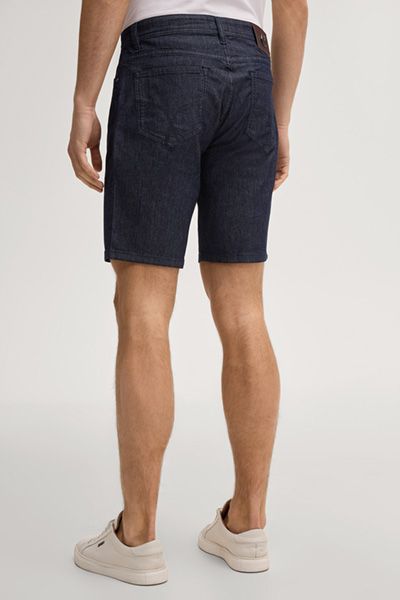 Joop! Dunkelblaue Jeansshorts Lässiges Five-Pocket-Design Baumwollmischung